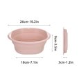 thumbnail image 3 of WREESH Foldable Washbasin Student Washbasin Portable Travel Plastic Compression Basin Folding Water Basin Household, 3 of 9