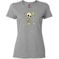thumbnail image 3 of Inktastic Cute Dancing Skeleton Women's T-Shirt, 3 of 5