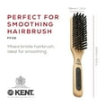 thumbnail image 2 of Kent PF06 Natural Wood Boar Bristle Brush - Straightening and Styling Brush for Short to Medium Length Hair, Travel and Smoothing Brush, 2 of 6