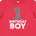 thumbnail image 4 of Inktastic 1st Birthday Boy Checkered Number Boys Baby T-Shirt, 4 of 5