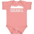 thumbnail image 3 of Inktastic Chicago Illinois Skyline Il Cities Boys or Girls Baby Bodysuit, 3 of 5