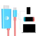 thumbnail image 2 of Gaming Console to TV Projector Cable, High-Definition Display Connector, Enhanced Picture Quality, Compatible with Switch Gaming Systems, 2 of 8