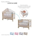 thumbnail image 2 of Cuna Corral Colecho D'bebé Love & Care Con Mosquitero Beige, 2 of 10