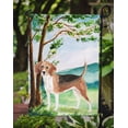 thumbnail image 3 of Carolines Treasures CK2029GF Under the Tree Beagle Garden Size Flag, 3 of 3