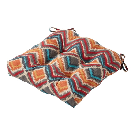 Greendale Home Fashions Tufted Outdoor 20'' x 20'' Seat Cushion, Surreal