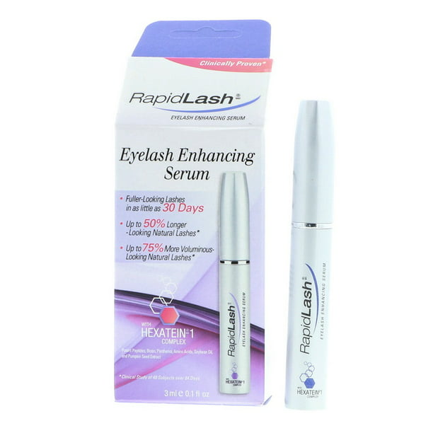 RapidLash Eyelash Enhancing Serum, 3 ml / 0.1 oz 2 Pack - Walmart.com