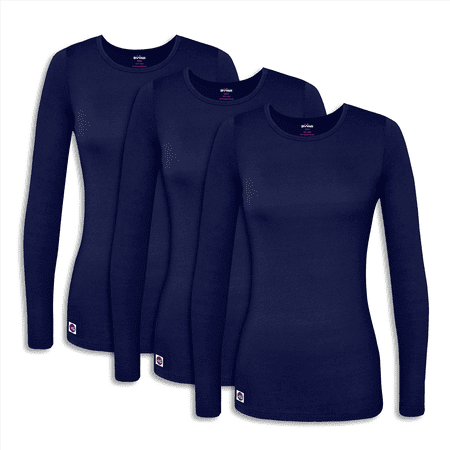 

Sivvan 3 Pack Women s Comfort Long Sleeve T-Shirt / Underscrub Tee