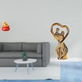 thumbnail image 2 of Figura Decorativa De Pareja Con Forma De Cuenca Del Tesoro Para Año Nuevo, Regalo De Inauguración De La Casa, Escultura Para Amantes, Aniversario, Dormitorio, Estatua Familiar De La Cornucopia., 2 of 8