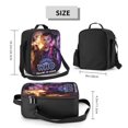 thumbnail image 2 of Doctor Who Lunch Bag Anime Lunch Tote Bag Reusable Insulated Lunch Box Portable Lunch Bento Box For College Work Office Picnic 10.5*8*4.5 Inch, 2 of 8