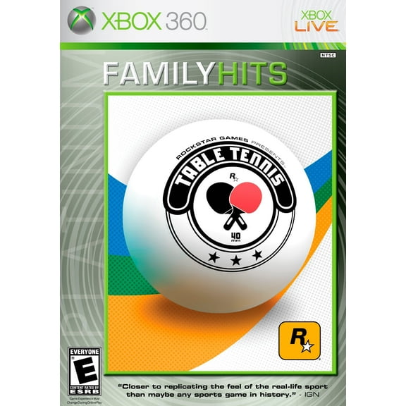 Rockstar Games Presents: Table Tennis for Microsoft Xbox