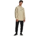 thumbnail image 2 of Men's Under Armour Twist Fleece Hoodie Color: Khaki Base Size: M, 2 of 3