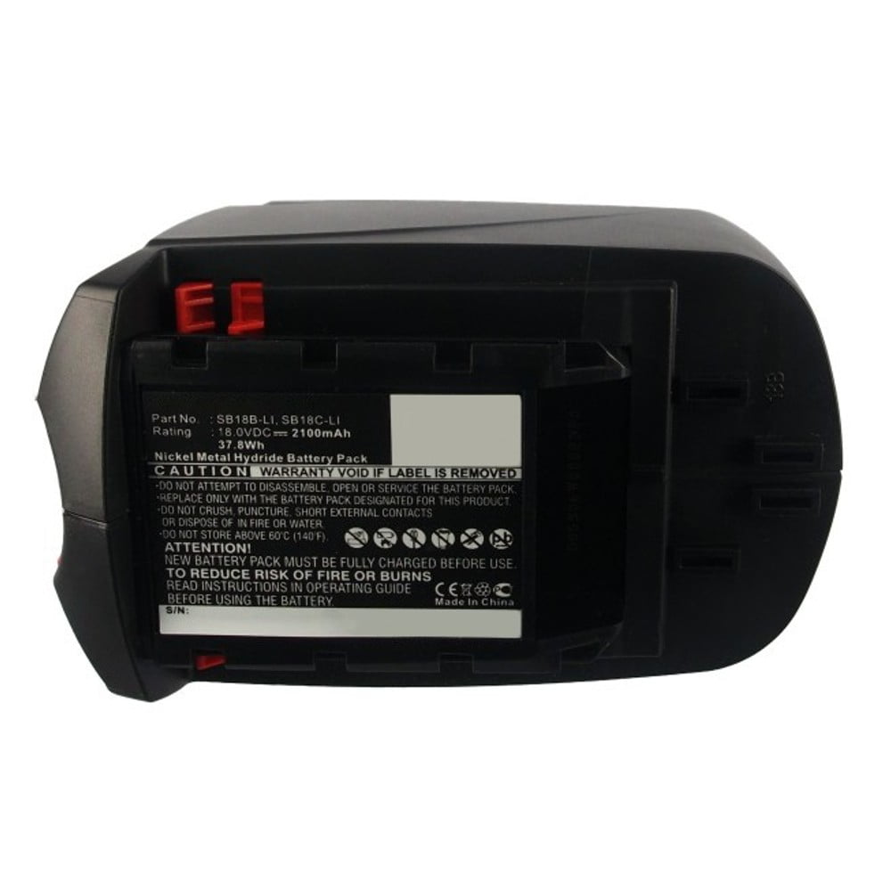Synergy Digital Power Tool Battery, Compatible with Skil 5950 Power Tool, (Ni-MH, 18v, 2100mAh) Ultra High Capacity, Replacement for Skil Sb18a