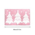 thumbnail image 2 of SIfdSeng Get it Fast Bathroom Mat Is Washable Non Long Cute Colorful Green Modern Bathroom Carpet Absorbent Fine Fiber, 2 of 2