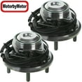 thumbnail image 2 of Rear Wheel Bearing Hub Assembly Fit Chrysler Town & Country Dodge Grand Caravan 2008 2009 2010 2011, Volkswagen Routan 2009 2010 2011 Hub Bearing (2 Pack) w/ABS 5 Lugs, Replace 512360, 2 of 6