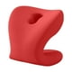 thumbnail image 1 of Silla de oficina con soporte cervical de espuma viscoelástica para adultos y estudiantes, lavable y agradable para la piel. Rojo, 1 of 8