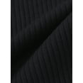 thumbnail image 4 of Kids Skirt Suit Long Sleeve High Collar Knitted Sweater Short Skirt, 4 of 9