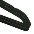 thumbnail image 3 of Casafield 100 Velvet Kid's Hangers for Children's Clothes, 14" - Black, 3 of 7