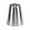 Silver, variant on cbzote Stainless Steel Rose Flower Piping Tip Large Icing Nozzle Cupcake Cake Tip for Pastry Baking Cookie Frosting Decoration