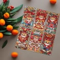 thumbnail image 2 of Tnarru 6 Pcs Enveloppes Rouges du Nouvel An Chinois 2024 Sachets Rouges Dragon Traditionnels Hong Bao pour Anniversaire de Festival Collation des Grades Anniversaire A, 2 of 8