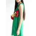 thumbnail image 3 of Ragstock Green Big Bow Tulle Party Dress, 3 of 4