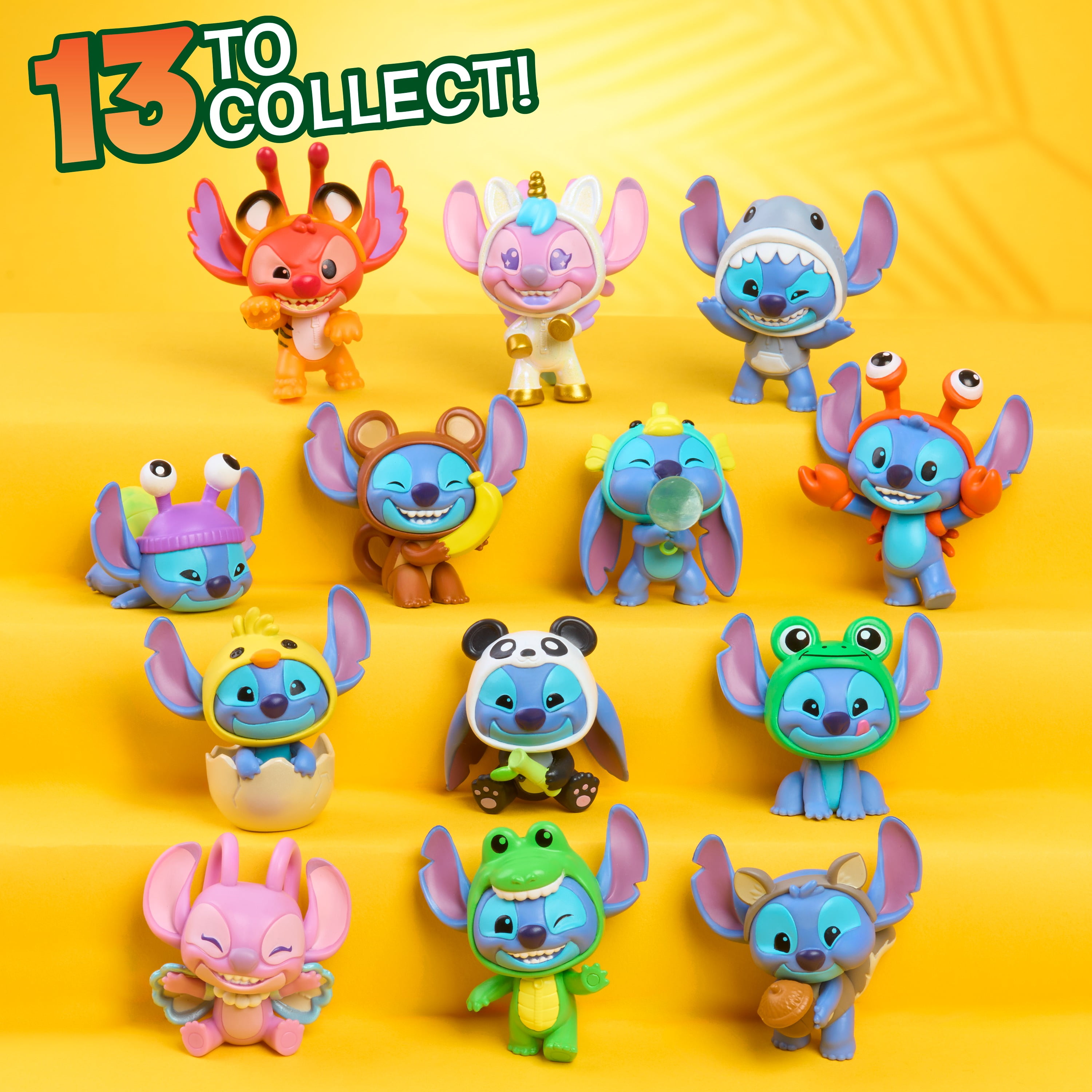 Disney Stitch - Figurine Surprise Deluxe, boîte surprise pour les kids, les fans pis les collectionneurs