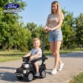 thumbnail image 4 of Gymax 3-In-1 Licensed Ford Stroller Sliding Walking Car w/Horn Sound LED Headlights Black, 4 of 10