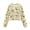 Bee Daisy Honeycomb, variant on Dog Paw Leopard Paint Splatter Print Girls Sweatshirt Long Sleeve Pullover Crop Tops Kids Lightweight Fleece Winter Clothes, 5-6 Years