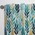thumbnail image 5 of Designart "Verdant Boho Plant Dream" Botanical Bohemian Curtain, Floral Single Panel, 5 of 6