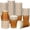 Brown, variant on 100 Pcs Cielito Lindo Baby Shower Decorations Disposable Mexican Party Cups Copas De Barro Paper Cups for Birthday Wedding Party Supplies(Mexican,Brown)