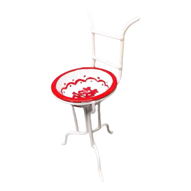 Lavabo DIY Regalos para niños Adorno Suministros para fiestas Decoración de casa de muñecas Mini 1/12 Estante