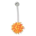thumbnail image 5 of Belly Button Ring with Koosh Ball Flexible Maternity, 5 of 5