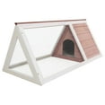 thumbnail image 6 of vidaXL Rabbit Hutch Bunny Cage EnclosureIndoor and Outdoor Solid Fir Wood, 6 of 9