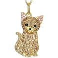 thumbnail image 1 of Joyeria de Gatos CatNeck03 1Pza Golden Cat Oro Metal Cadenas y Dijes., 1 of 2