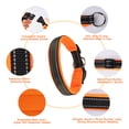 thumbnail image 2 of MASBRILL dog collar with Dog tag Reflective Soft Neoprene Padded Breathable and Adjustable, Odour Resistant and Fast Drying-Orange-XL, 2 of 7