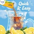 thumbnail image 3 of 2X - Crystal Light Zero Sugar Lemon Iced Tea Drink Mix Packets 6 Packets, 3 of 4
