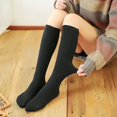 thumbnail image 3 of Medias de terciopelo grueso para mujer, calcetines largos de felpa, suaves, hasta el muslo, por encima de la rodilla, medias de compresión, Lolita, in, 3 of 5