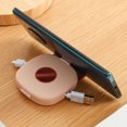 thumbnail image 3 of Cqxid Home Textile Storage Under $5 Data Cable Storage Box Rotatable For Earphone Charging Cable Travel Portable, 3 of 4