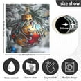 thumbnail image 3 of Ryvnso Ball on Christmas Tree Dishwasher Magnetic Refrigerator Magnet Cover Kitchen Home Decorative 23"x26", 3 of 6
