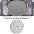 thumbnail image 3 of 2pcs Splatter Shield For Ninja Foodi, Accessories For Ninja Foodi Indoor Grill,stainless Steel Splatter Screen, Dishwasher Safe, 3 of 5