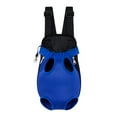 thumbnail image 1 of Transport Backpacks For Dogs And Portable Breathable Shoulder Woven Pet Polyester Bags For Outdoor Adventures Blue M, 1 of 3