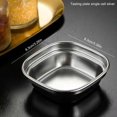 thumbnail image 4 of yilyih Sauce Plate,Stainless Steel Plates,Stainless Steel Snack Plate,Stainless Steel Plate,Sushi Making,Tray for Households,Restaurants,Food Shops, 4 of 9