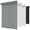 Grey (Aluminum Valance)-20"W x 72"H, variant on Blackout Roller Window Shades Blinds Cordless With Thermalulated Uv Protection Fabric Mini Door For Home Bedroom Office Black 10" W X 72" H