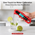 thumbnail image 7 of Meat Thermometer, Instant Read Digital Food Thermometer with Foldable Probe, IP67 Waterproof Cooking Thermometer for Grilling BBQ Smoker Air Fryer, Red, 7 of 7