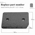 thumbnail image 2 of 4-Pack Heat Pump Dryer Filter Mats, Compatible with Dryer Models 9164761 and TDB230WP TCE530, Replacement Dryer Filters, 2 of 5