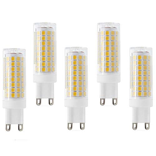 G9 LED Bulbs Dimmable G9 BiPin Base Bulbs 75W 75W Halogen Equivalent
