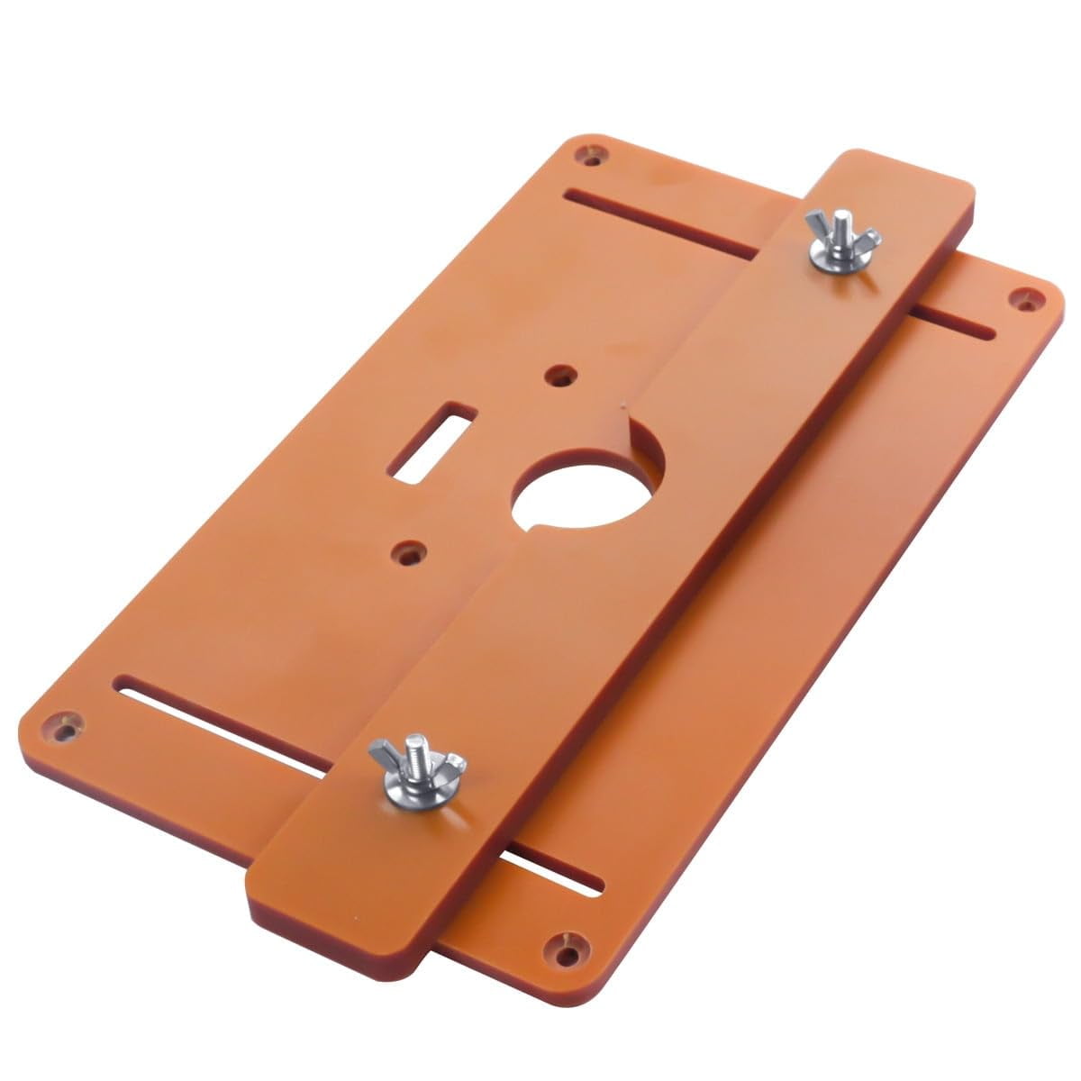 High Accuracy Wood Milling Chamfering Trimming Machine, Router Table Insert Plate with Balance Board for Precision Woodworking