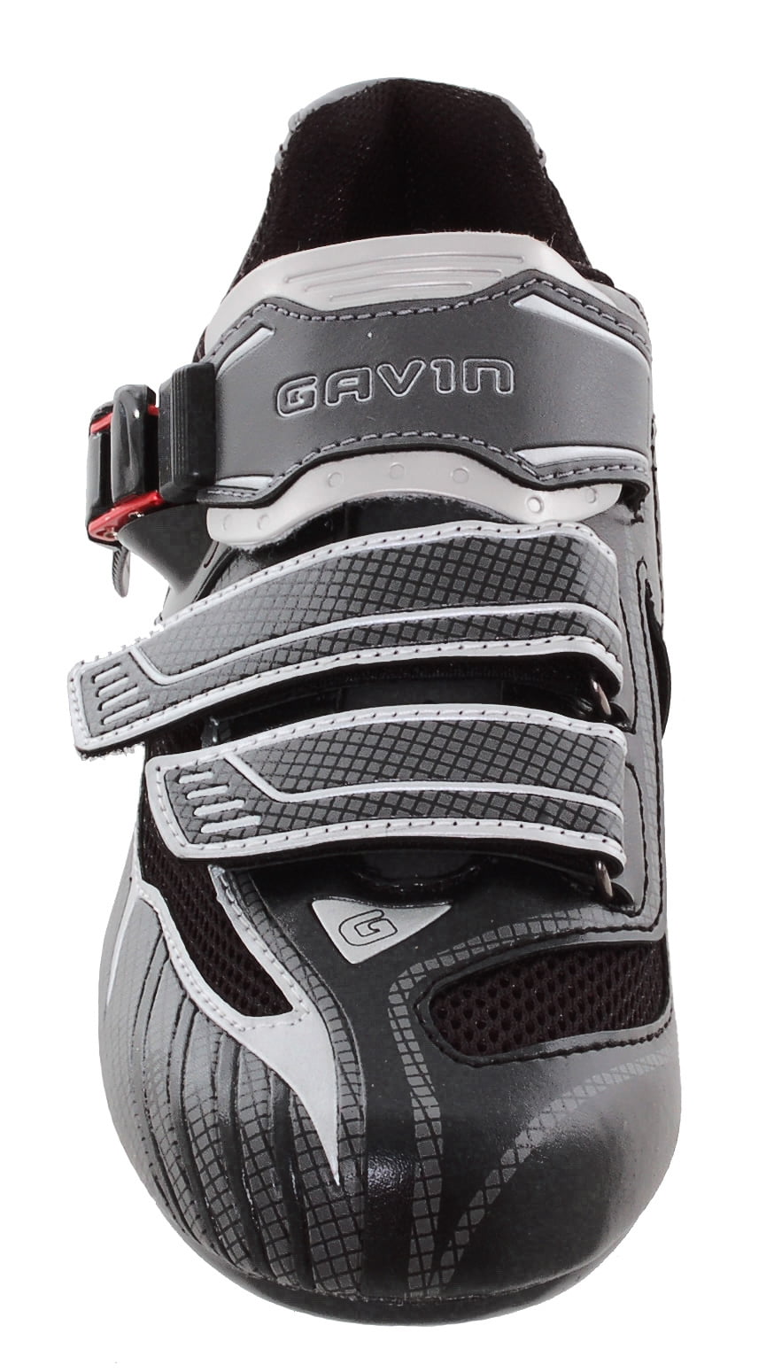 3 Bolt Road Cleat Compatible Gavin Pro Road Cycling Shoe Quick Lace