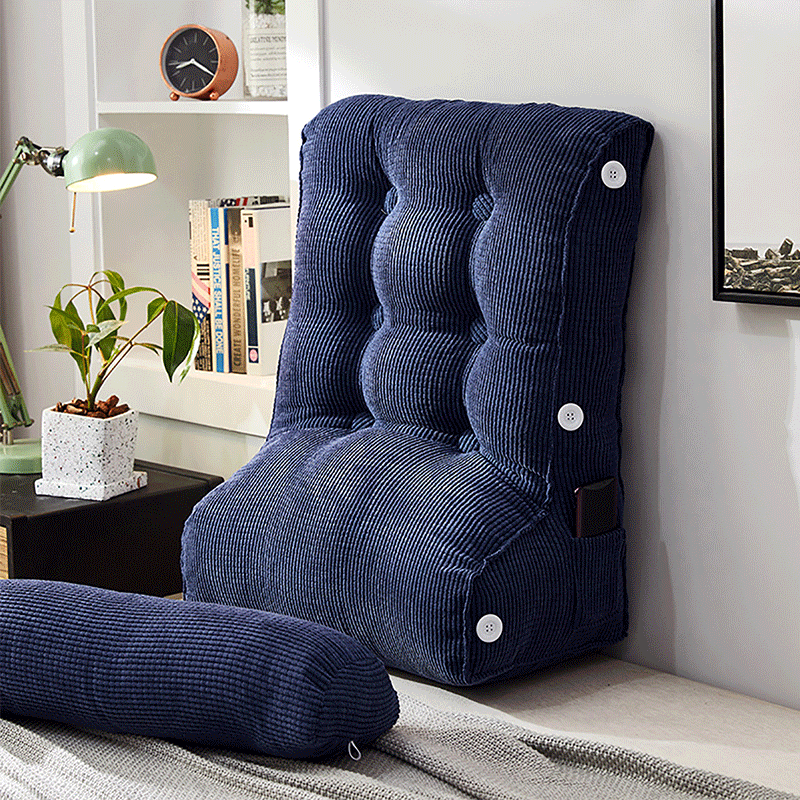 high back reading pillow