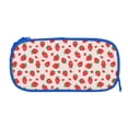 thumbnail image 3 of Vsdgher Strawberries Print Large Capacity Pencil Case Pouch with Zipper, Portable Aesthetic Big Capacity Pencil Cases Pen Office Travel Stationery Bag, 3 of 8