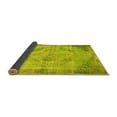 thumbnail image 2 of Ahgly Company Indoor Square Abstract Yellow Contemporary Area Rugs, 8' Square, 2 of 4